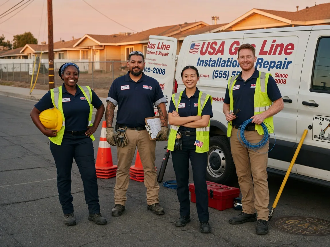 Gas Line Installation company in Borrego Springs, CA